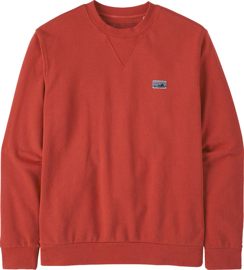 Patagonia Chandail en molleton à col rond Regenerative Organic Cotton - Homme