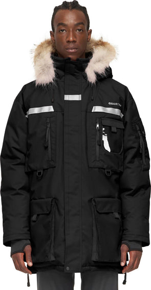 Quartz Co. Manteau avec fourrure de coyote Vostok - Homme