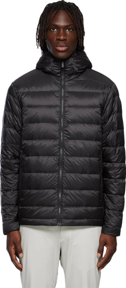 Quartz Co. Manteau léger en duvet à capuchon Lawrence - Ajustée et Droite - Homme