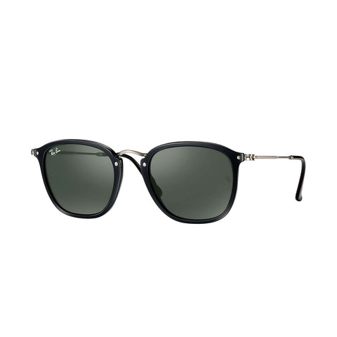 Ray-Ban RB2448N - Monture Black/ Silver - Lentille Green Classic G-15