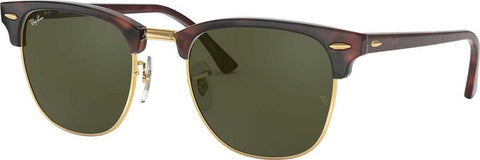 Ray-Ban Clubmaster Classic - Tortoise - Lentille Green Classic