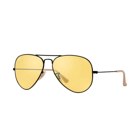Ray-Ban Aviator Evolve - Monture Black - Lentille Yellow Photocromic
