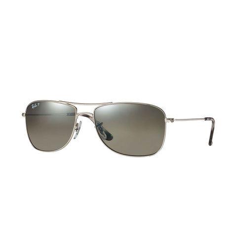 Ray-Ban RB3543 - Monture Silver - Lentille Polarisée miroir Silver Chromance