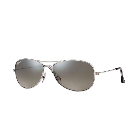 Ray-Ban RB3562 - Monture Silver - Lentille miroir polarisée Silver Chromance