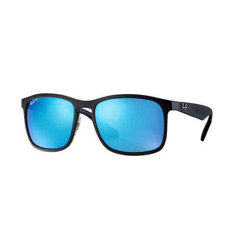 Ray-Ban RB4264 Chromance - Monture Black - Lentille polarisée miroir Blue