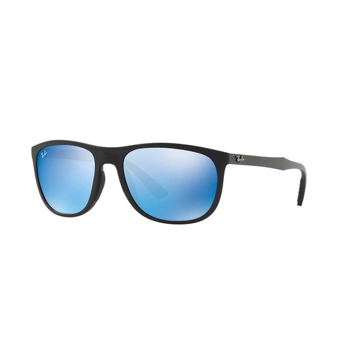 Ray-Ban RB4291 - Monture Matte Black - Lentille Blue Mirror Blue