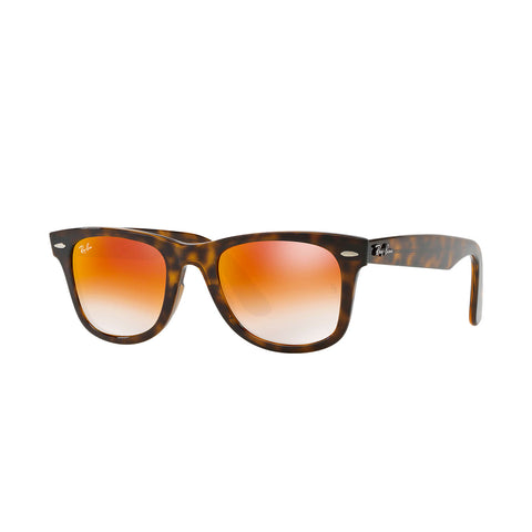 Ray-Ban Wayfarer Ease - Monture Tortoise - Lentille dégradée Orange Flash