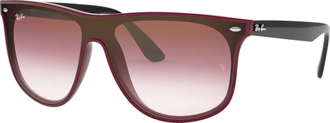 Ray-Ban Blaze RB4447N - Bordeaux-Black - Dark Red Gradient Mirror