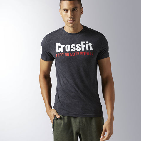 Reebok T-shirt Crossfit Forging Elite Fitness Homme