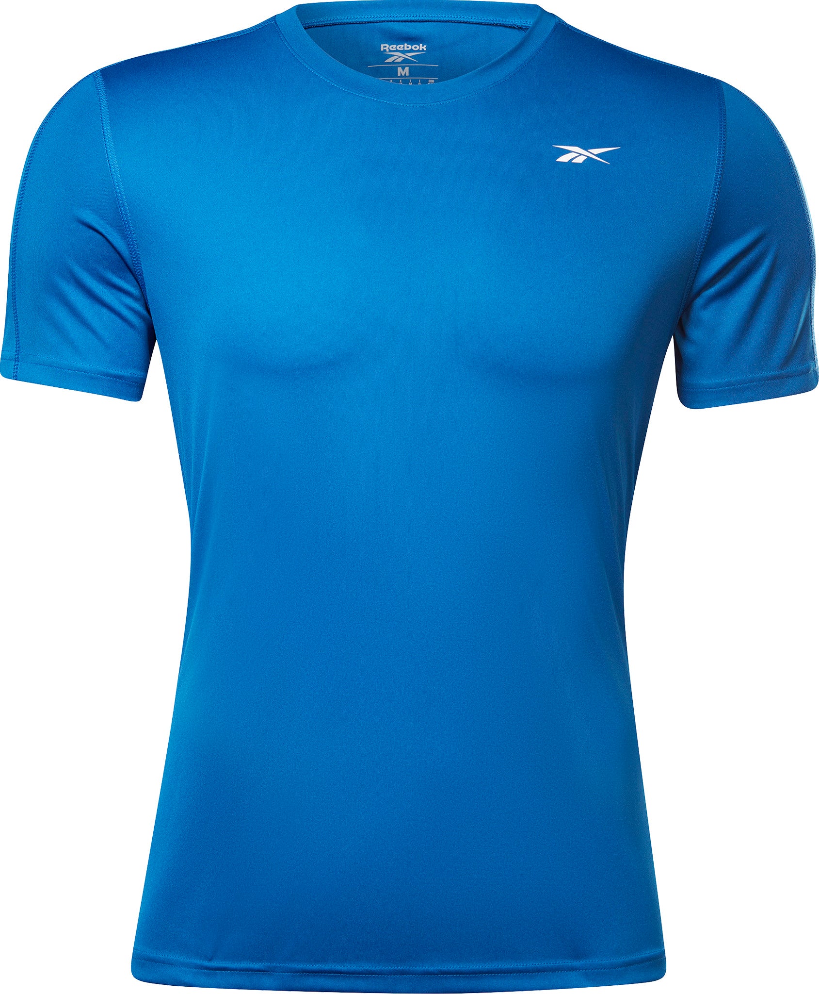 reebok t shirt homme bleu