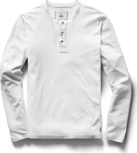 Reigning Champ Henley à manches longues - Ringspun Jersey - Homme