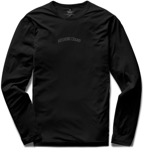 Reigning Champ T-shirt d'entraînement à manches longues avec logo Deltapeak 90 - Homme