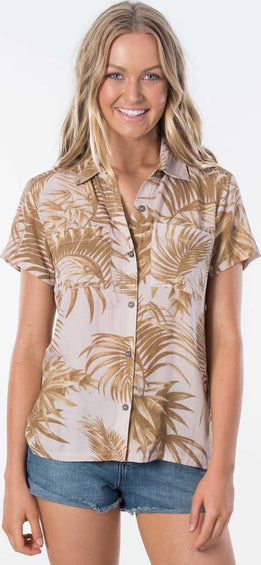 Rip Curl Chemise à manches courtes Paradise Cove - Femme