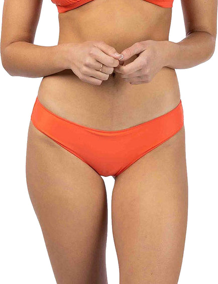 Rip Curl Bas de bikini classique Surf Eco Cheeky - Femme