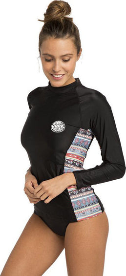 Rip Curl Chandail Rashguard Cabana manches longues Femme