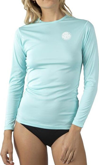 Rip Curl T-Shirt anti-UV à manches longues Whitewash - Femme