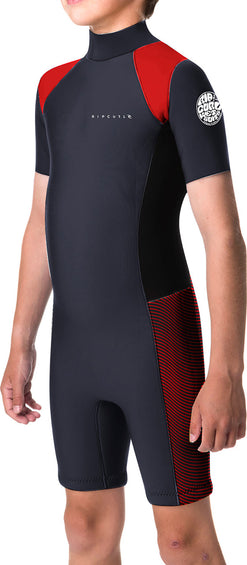 Rip Curl Combinaison Printemps manches courtes Aggrolite Garçon