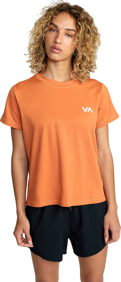 RVCA T-shirt à manches courtes Sport Vent - Femme