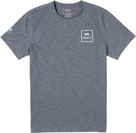 RVCA Maillot de surf à manches courtes RVCA Logo - Homme