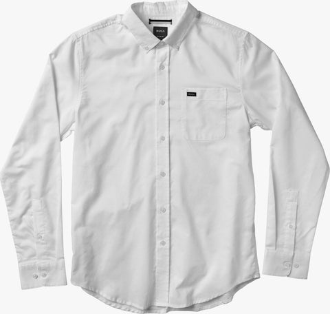 RVCA Chemise à manches longues That'll Do Oxford - Homme