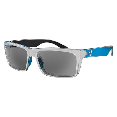Ryders Hillroy - Matte Silver Blue Crystal - Lentille Grey