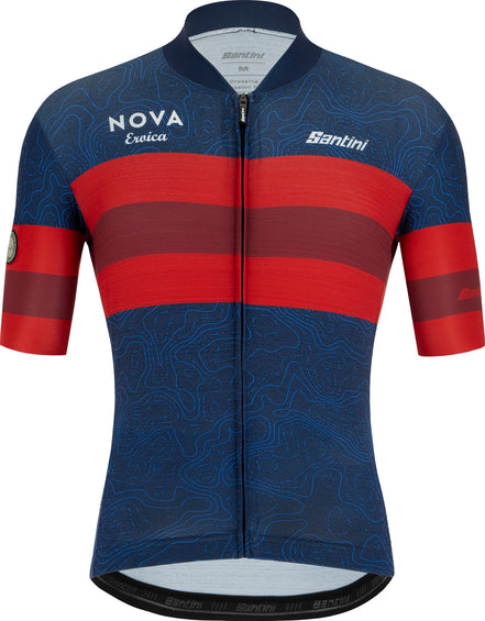 Santini Maillot de vélo Arte - Homme