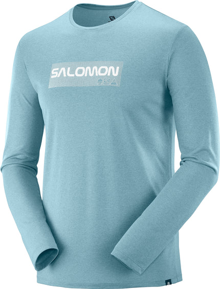 Salomon Chandail à manches longues Agile Graphic - Homme