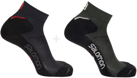 Salomon Socks Chaussettes de cheville Speedcross - paquet de 2 - Unisexe