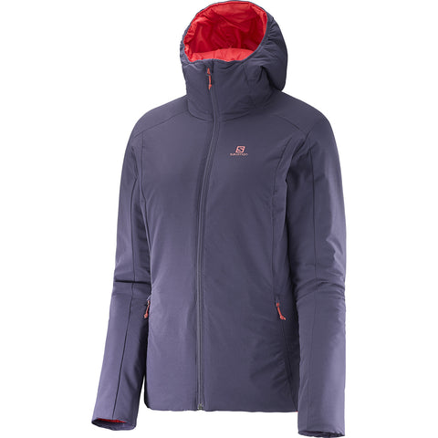 Salomon Manteau à capuchon Drifter Femme