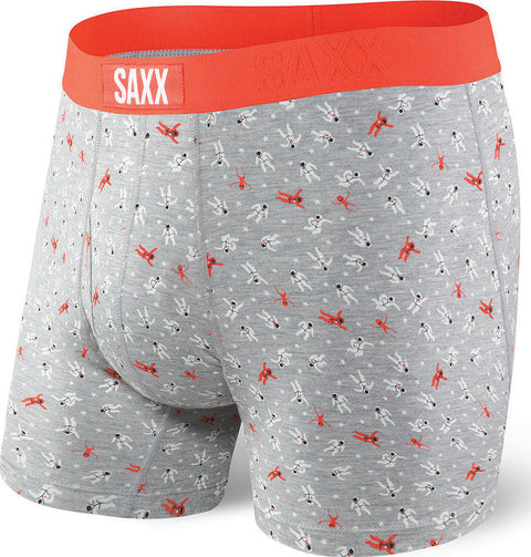 SAXX Underwear Boxeur avec braguette Ultra - Homme Grey Heather Outta This World