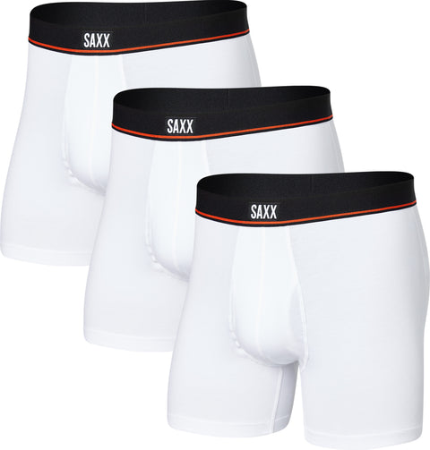 SAXX Boxeurs longs en coton extensible Non-Stop Paquet de 3 - Homme