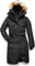 Nobis Parka en duvet She-Ra - Femme - Crosshatch Black