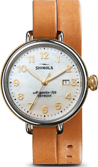 Shinola Montre 38mm The Birdy - Femme