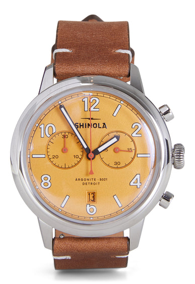 Shinola Montre Traveler 2 - Homme