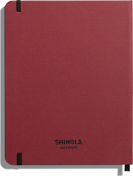 Shinola Journal large en lin solide