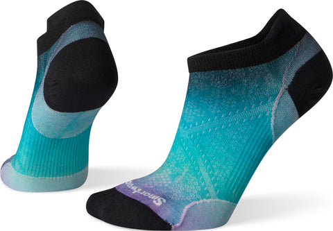 Smartwool Bas PhD Run Ultra Light Ombre Print Micro - Femme