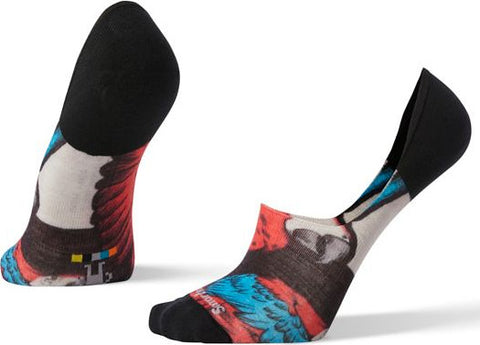 Smartwool Chaussettes Curated Pandemonium Of Parrots No Show - Homme