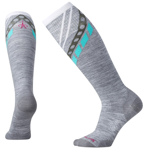 Smartwool PhD Ski Ultra Light avec motifs Femme