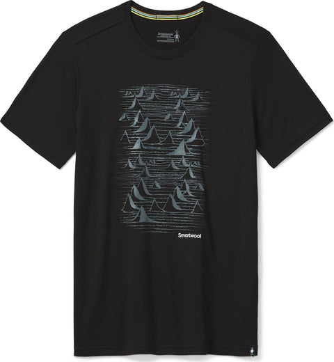 Smartwool T-shirt à graphique Bryan Iguchi Mountains de Merino Sport 150 - Homme