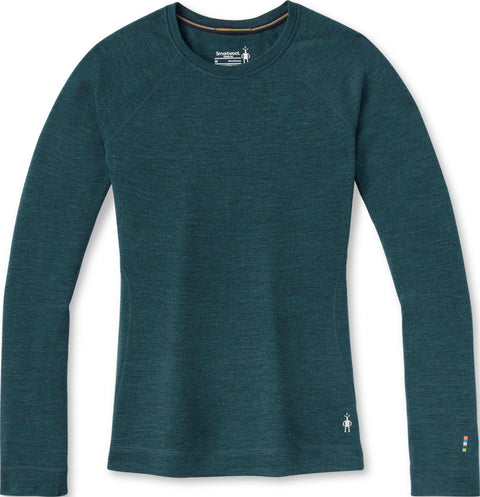 Smartwool T-shirt couche de base à col rond en mérinos Classic Thermal - Boîte en carton - Femme