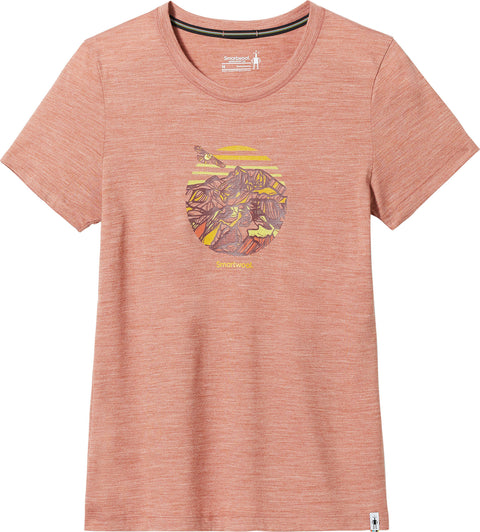 Smartwool T-shirt à manches courtes graphique Kate Zessel Whistler - Femme