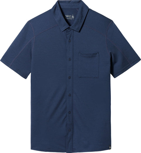 Smartwool T-shirt boutonné à manches courtes - Homme