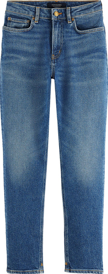 Scotch & Soda Jean slim taille haute High Five — Sea Washed - Femme
