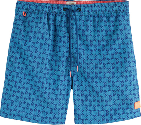 Scotch & Soda Short de bain imprimé mi-long - Homme