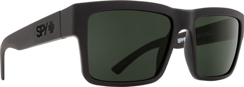 Spy Lunettes de Soleil Montana - Monture Soft Matte Black - Lentille Happy Gray Green Polar