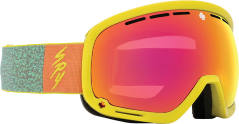 Spy Lunette de ski Marshall - Neon Pop - Lentille HD Plus Bronze w/ Pink Spectra Mirror