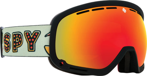 Spy Lunette de ski Marshall - Taco Tuesday - Lentille HD Plus Bronze with Red Spectra Mirror