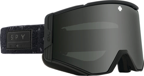 Spy Lunette de ski Ace - Onyx - Lentille HD Plus Gray Green with Black Spectra Mirror