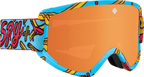 Spy Lunettes de ski Crusher Elite - Gloss Light Blue French Fry - Jeune
