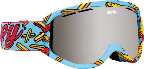 Spy Lunette de ski Cadet - Jeune - Pizza Vs. French Fries - Lentille Bronze with Silver Spectra